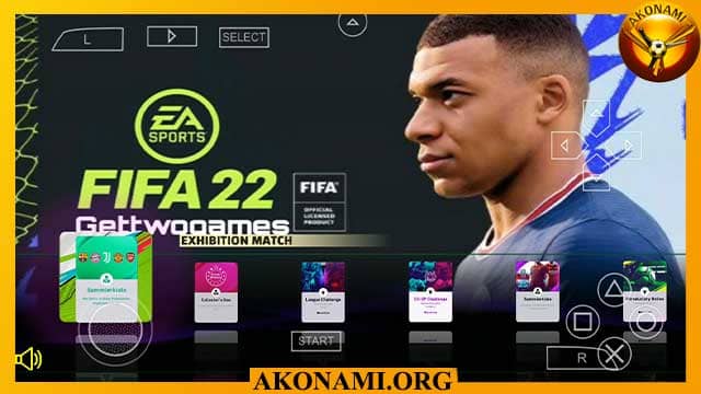 تحميل لعبة FIFA 2022 PPSSPP للاندرويد بحجم صغير