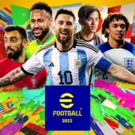 تحميل بيس eFootball PES 2023 مهكرة للاندرويد