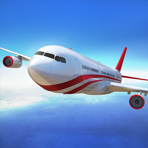 تحميل flight pilot simulator 3d مهكرة للاندرويد من ميديا فاير