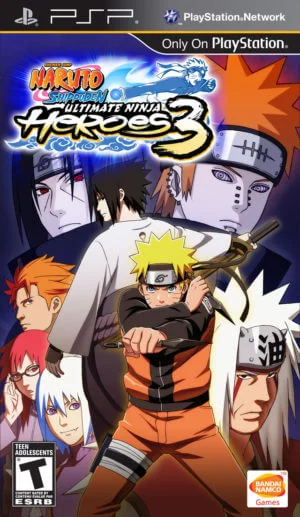 تحميل لعبة Naruto Shippuden Ultimate Ninja Heroes 3 ppsspp للاندرويد