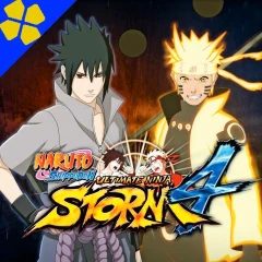 تحميل لعبة Naruto Strom 4 PSP لمحاكي PPSSPP للاندرويد من ميديا فاير