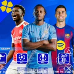 تحميل PES 2026 PPSSPP من ميديا فاير باخر الإنتقالات و الاطقم
