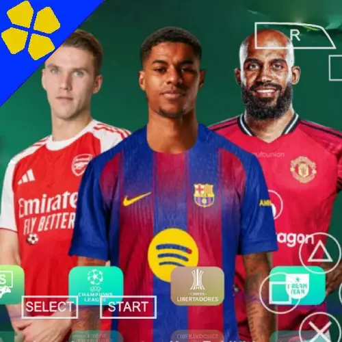 تحميل PES 2026 PPSSPP من ميديا فاير باخر الإنتقالات و الاطقم