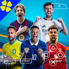 تحميل PES 2027 PPSSPP من ميديا فاير باخر الانتقالات والأطقم